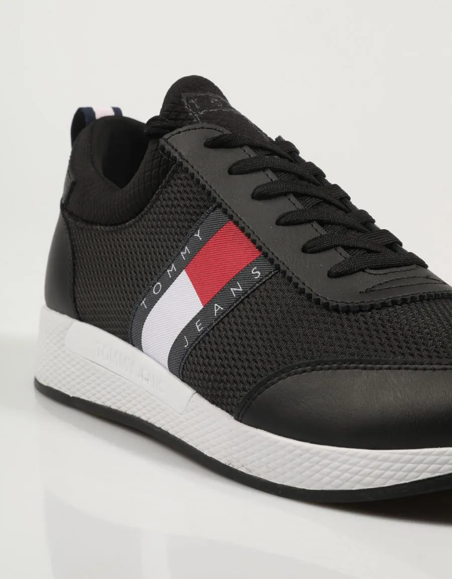  sneakers TOMMY HILFIGER Tommy Jeans Flexi Runner en Black 79899