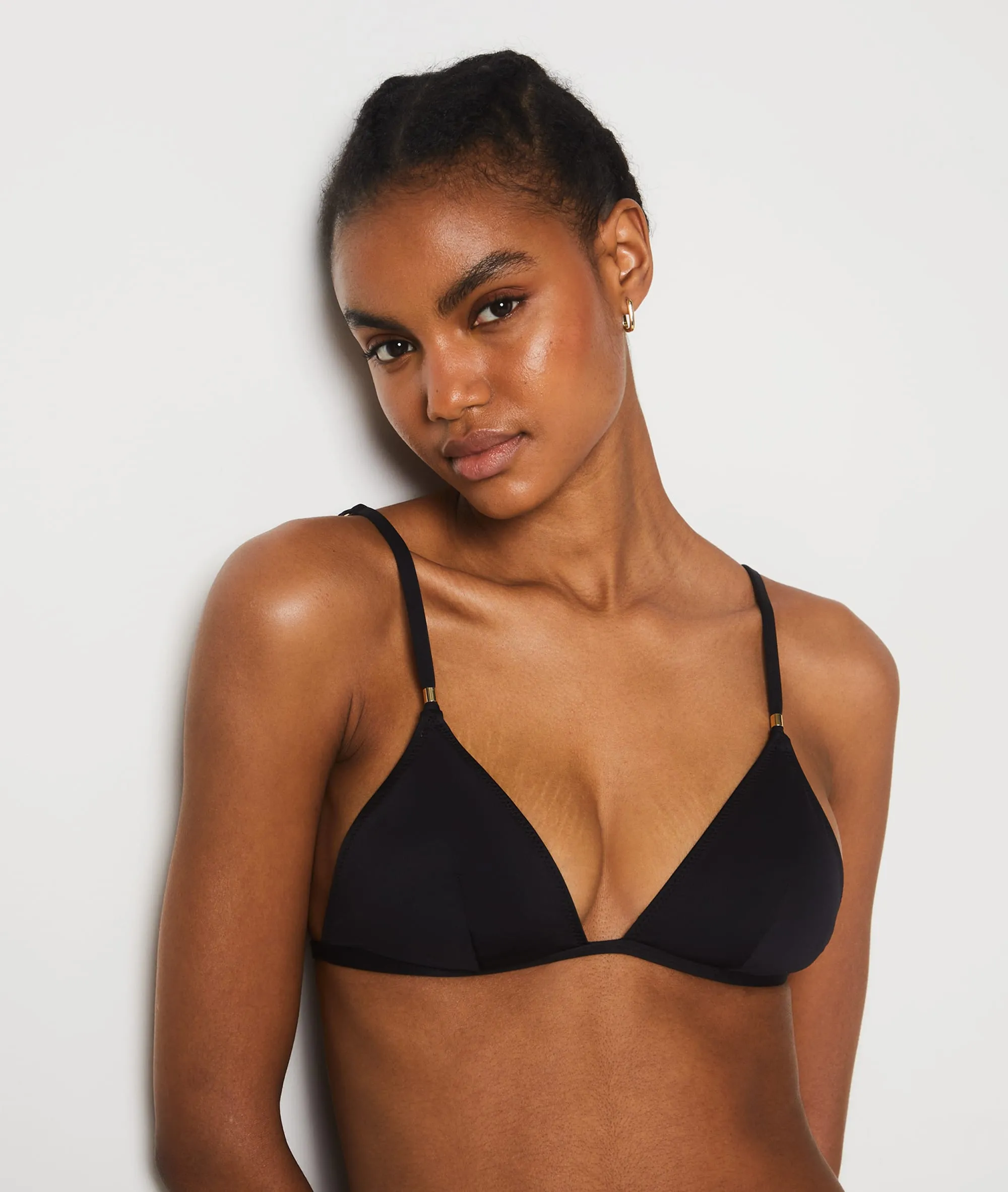 Sujetador bikini triángulo liso AMOR NOIR - ETAM