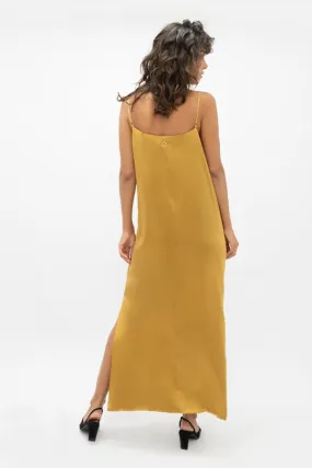 Vestido Calabar - Silk Slip - Mimosa