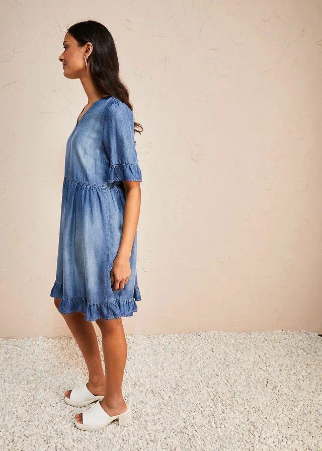 Vestido vaquero Denim claro