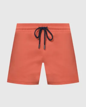 Vilebrequin Brown logo swim shorts