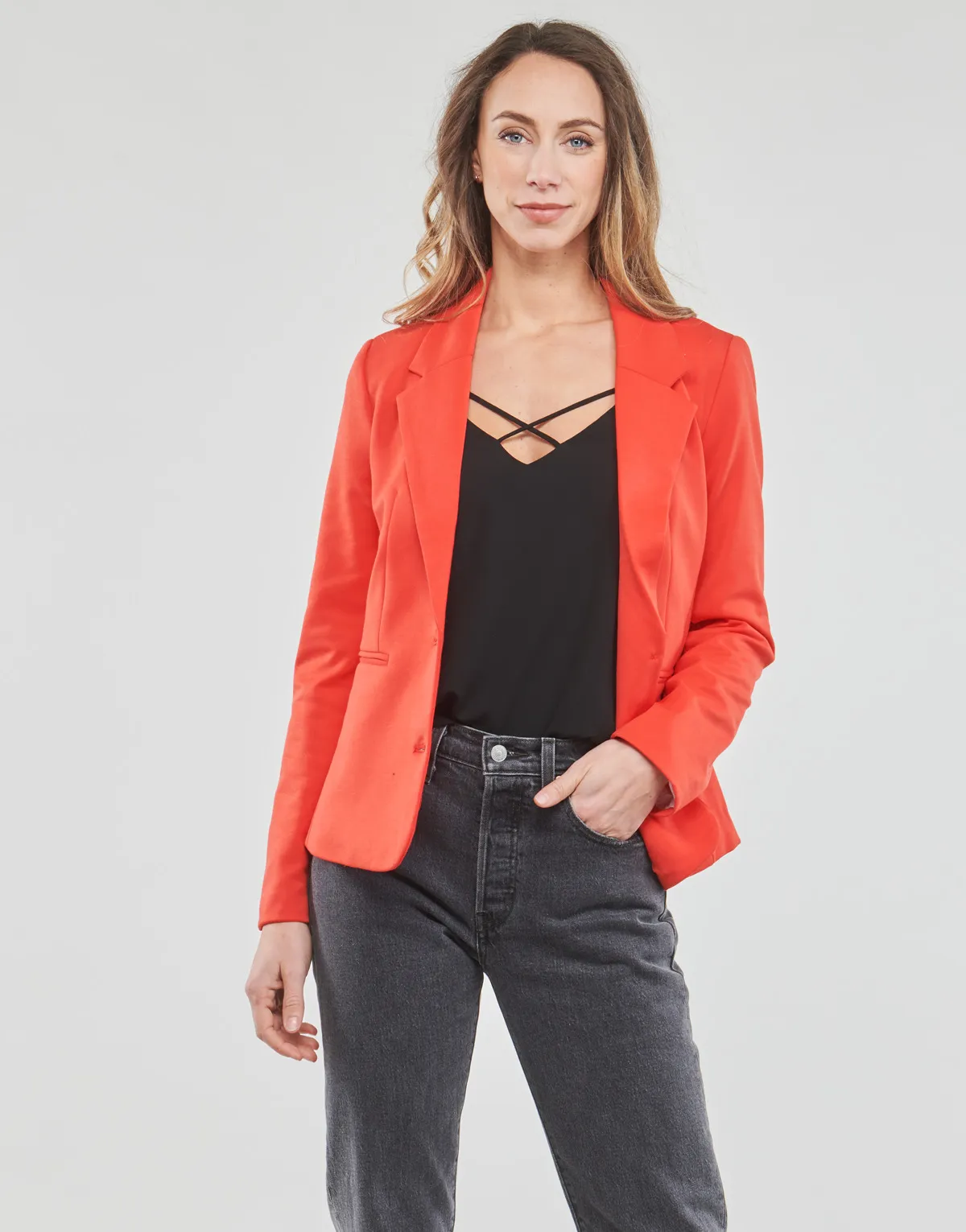 VMLUCCA LS SLIM JERSEY BLAZER NOOS