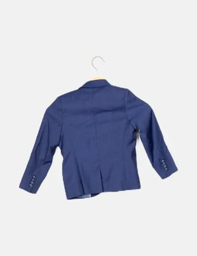 Zara Blazer azul marino básica